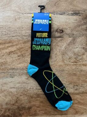 5/$20 NEW Adult Future Jeopardy Champion Jeopardy Socks